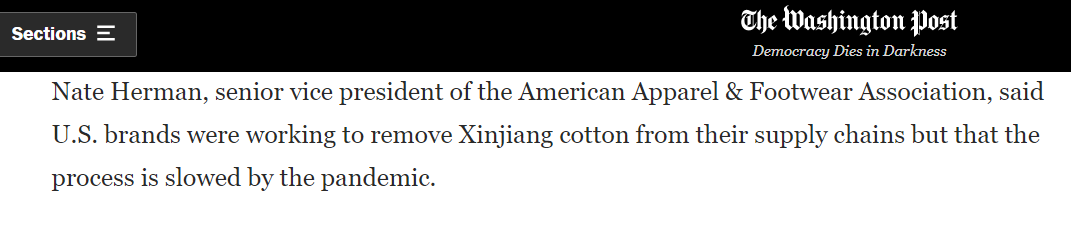 亚马逊要下架所有中国棉制品？西方政府何其毒也！